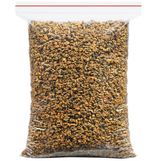滇红金螺蜜香特级250g 茶叶红茶新茶春茶 云南凤庆金丝滇红金芽红螺工夫红茶散装