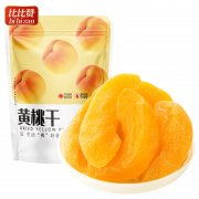  比比赞黄桃干芒果水果干蜜饯混合装年货特产零食小吃果脯休闲食品