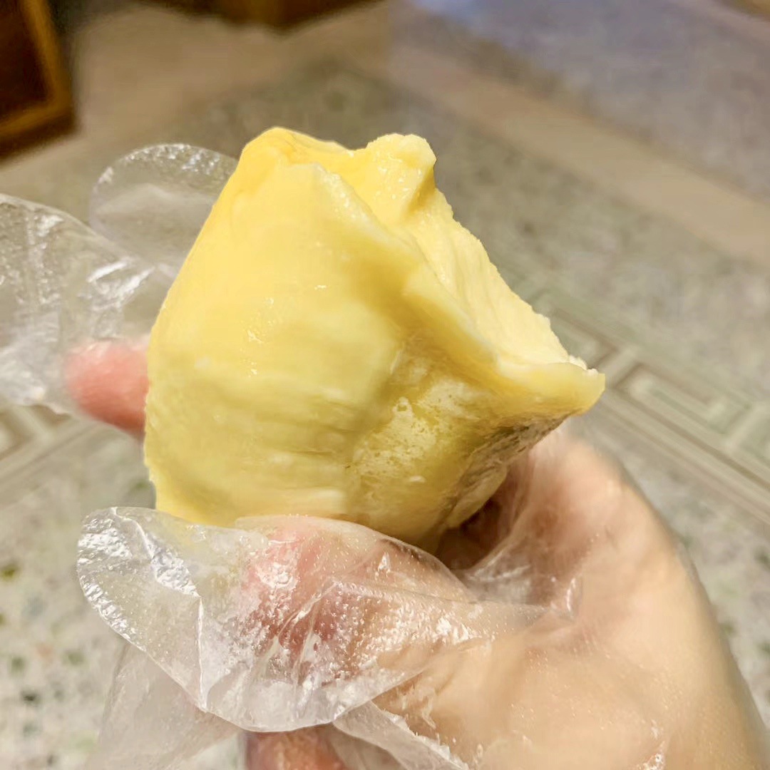 泰国进口新鲜水果金枕头冷冻榴莲肉A